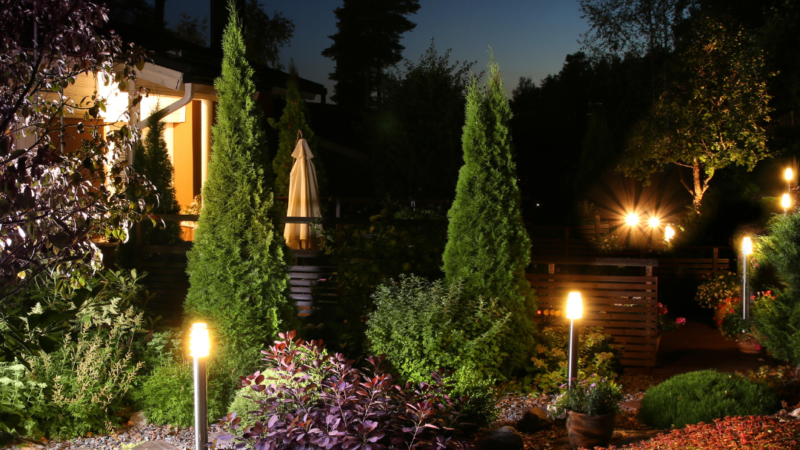 MAK Landscape and Irrigations' Outdoor Lighting Services, Corvallis, Albany, Philomath, Lebanon Oregon (1)