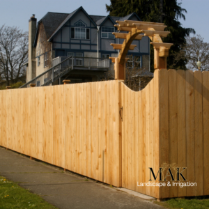 MAK Landscape and Irrigations' Fence Construction, Maintenance and Repair Services Corvallis, Albany, Philomath, Lebanon Oregon 3