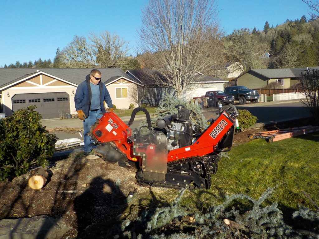 Philomath Landscaping Tree Removal Stump-Grinding